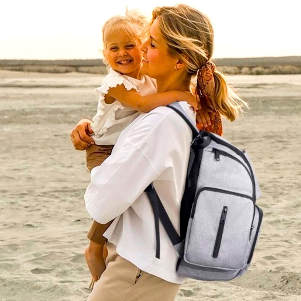 Infant Newborn Diaper Waterproof Stroller Supplies Insulated Backpack Day Bag